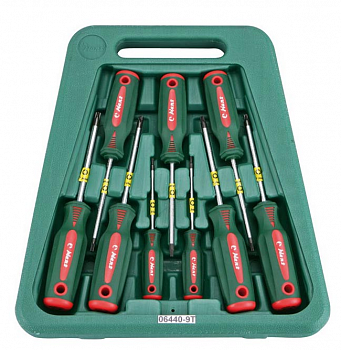 набор отверток TORX из 9 предметов, 06440-9T