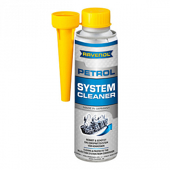 Присадка-очиститель топливной системы бензиновых двигателей RAVENOL Petrol System Cleaner (0,3 л), 1390202-300-05-000