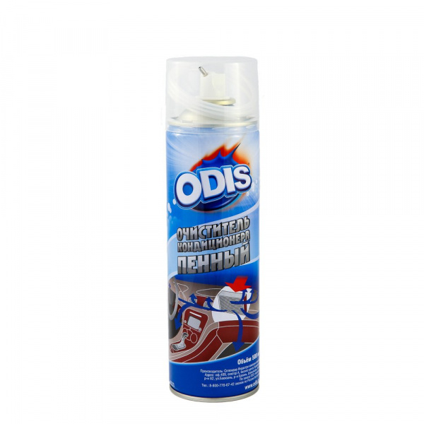 Очиститель кондиционера пенный ODIS/AC Cleaner Foam 500мл Очиститель кондиционера пенный ODIS/AC Cleaner Foam 500мл
