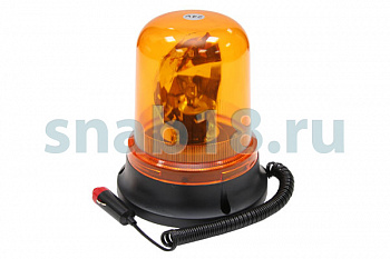 Маяк проблесковый 24V("стакан", 155мм, на магните, в прикуриватель) (AT-123/24), AT14232