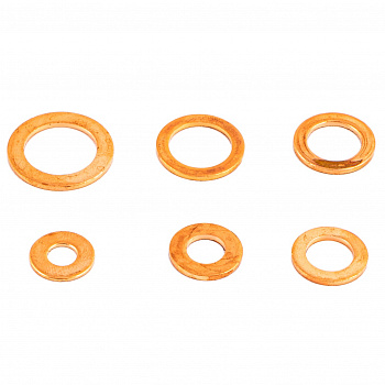 Шайбы медные 150 шт, W-8056