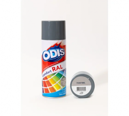 Краска-спрей ODIS standart RAL платиново-серый, 7036ral