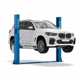 Автоподъемник 2-х ст. (эл-гидр. 4 т,D.50мм, 2900мм, 33мм.) 380В  (Синий RAL5017), ПГА-4000-НС Автоподъемник 2-х ст. (эл-гидр. 4 т,D.50мм, 2900мм, 33мм.) 380В  (Синий RAL5017), ПГА-4000-НС