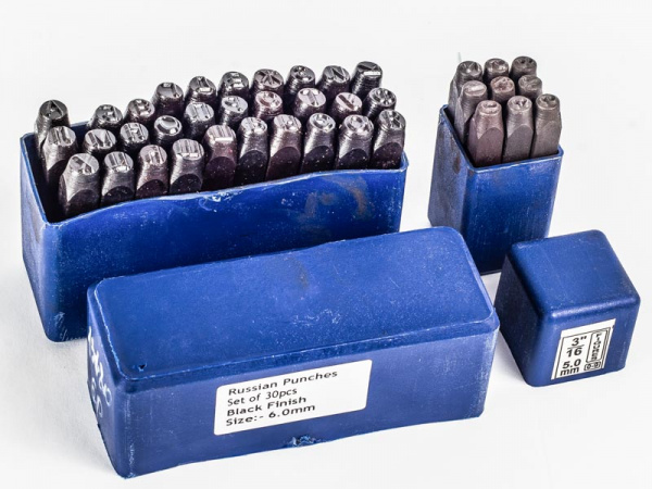 00013180 Клеймо буквенное  6мм JSD