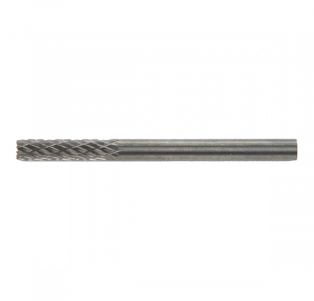 Борфреза цилиндрическая с торцевыми зубьями 3x14x38 мм, VHM, DC, форма B, 900525-3*14*38