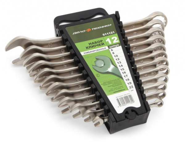 511121 Набор ключей комб. 12штЕВРО  ДТ