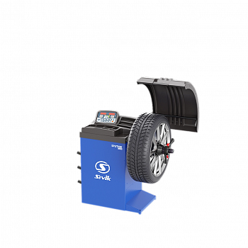 Станок для балансировки колес автомототранспортных средств Sputnik Luxe (РФ,Синий RAL5017), СБМК-60 Л