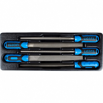 Набор напильников 5 пр., в ложементе, ACK-384105