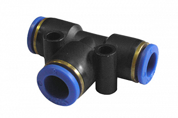 Фитинг Т-образный переходной 10-8-8мм (PEGT10-8), AT10274