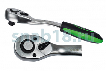 АТ54505 Ключ трещоточный 1/2 250мм 72зуба, AT54505