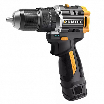 Дрель-шуруповерт ударная аккумуляторная RUNTEC PRO 13 мм, 16В, 2*2Ач, 50Н, RT-ID124