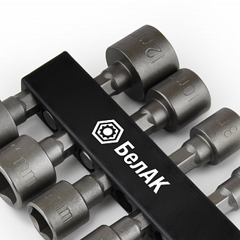 Набор бит для шуруповерта, 9 предм."БелАК", БАК.07052