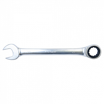 Ключ комбинированный трещоточный 27 мм "AV Steel", AV-315027