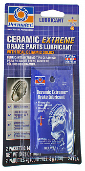 Смазка тормозных цилиндров PERMATEX Керамическая смазка для экстремально эксплуатируемых тормозных узлов 14г.(2по7г), 24124