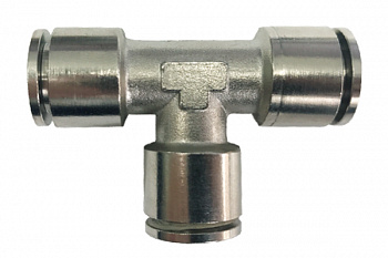 Фитинг Т-образ. металл "АТ" 8мм (MPUT8), AT10543