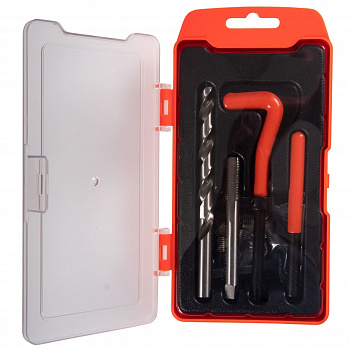 Набор для восстановления резьбы М10х1,5, 15 предметов, кейс AFFIX, AF35210150C