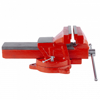 Тиски слесарные поворотные чугун 150мм "AV Steel", AV-940115