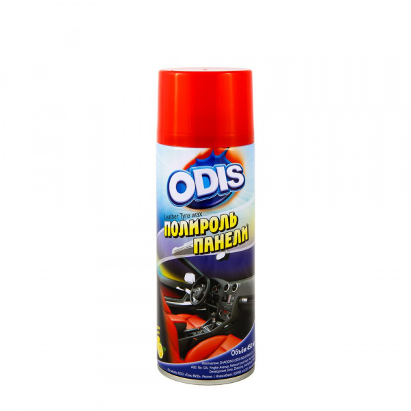 Полироль панели ODIS/Leather Tyre wax 450мл Полироль панели ODIS/Leather Tyre wax 450мл