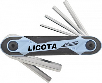 Набор ключей 6 гранных складных, 6 предметов, 2.5-8мм, FH1S061D2CV