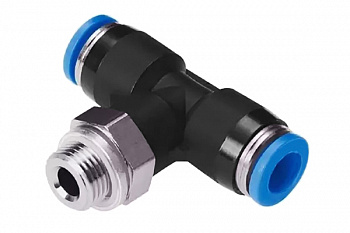 Фитинг Т-образный с наружней резьбой М12х1,25 d=8мм, AT10297