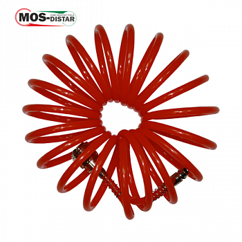 ШРЕ 6х8х10 Шланг спиральный PE 6мм Х 8мм Х 10м. (15 Aтм) "MOS-DISTAR", ШРЕ6х8х10