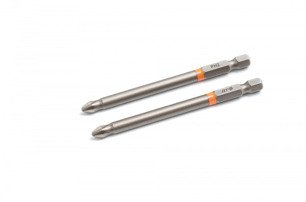 790252 Биты 1/4'', PH2 × 90 мм, 2 шт.