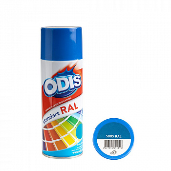 Краска - спрей ODIS standart RAL сигнальный синий, 5005ral Краска - спрей ODIS standart RAL сигнальный синий, 5005ral