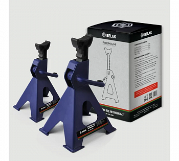 Подставка PREMIUM опорная под автомобиль 3 тонны (комплект из 2х штук),  BELAK, BAK.39005