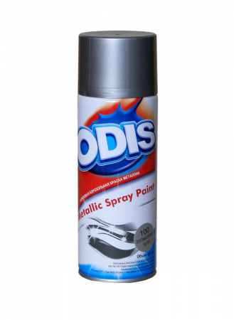 Краска - спрей ODIS серебристый мет., 100