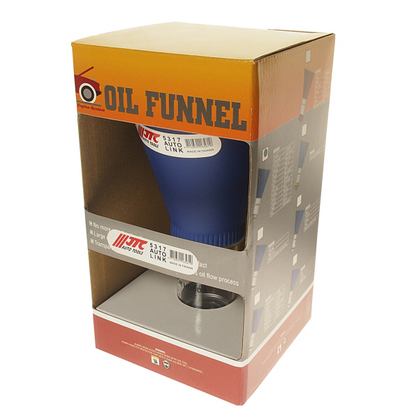 JTC-5317 Воронка 125мм пластиковая М32хР3.5 для масла JTC