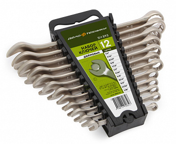 Набор ключей комбинированных дюймовых 12 шт.,  холдер, 511892