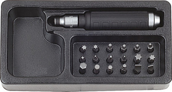 Набор ударная отвертка и вставки 20пр., ACK-274012