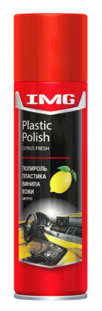 Полироль пластика, винила, кожи (цитрус) 300 мл, MG-216