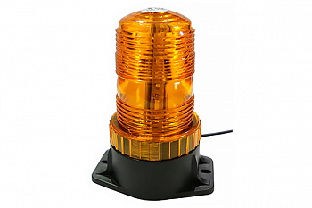 Маяк проблесковый светодиодн. 10-110 V ("Стробоскоп", h=132мм,d=99/74мм, стационарн., 30LED), AT14286
