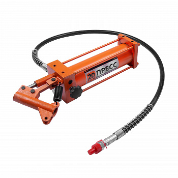 Гидравлический насос 20т с ручным и ножным приводом "AV Steel", AV-951020-2