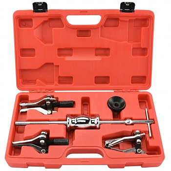 Набор универсальных съёмников 3-х лапых с обратным молотком, 5 предметов, 760405