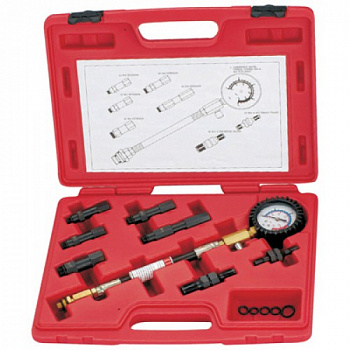 Компрессометр бензиновый LICOTA Компрессометр профессиональный бензиновый, набор со сменными насадками, ATP-2073A