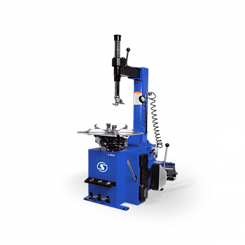 Станок шиномонтажный полуавтомат 10-22", 220В, синий, КС-301А
