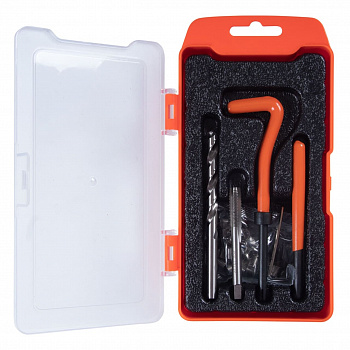 Набор для восстановления резьбы М7х1,0, 25 предметов, кейс AFFIX, AF35207100C