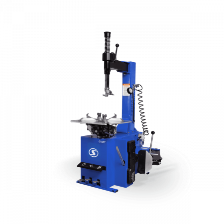 Станок шиномонтажный полуавтомат 10-22", 220В, синий, КС-301А