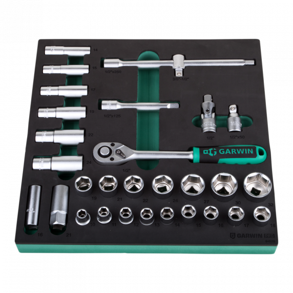 GARWIN PRO 646065 Набор торцевых головок 1/2