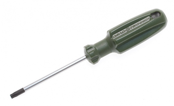 713274 Отвёртка TORX с отверстием Т27*100мм ДТ 240 713274 Отвёртка TORX с отверстием Т27*100мм ДТ 240