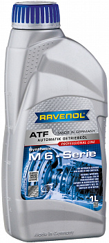 Трансмиссионное масло RAVENOL ATF M 6-Serie (1л) new, 1212105-001-01-999