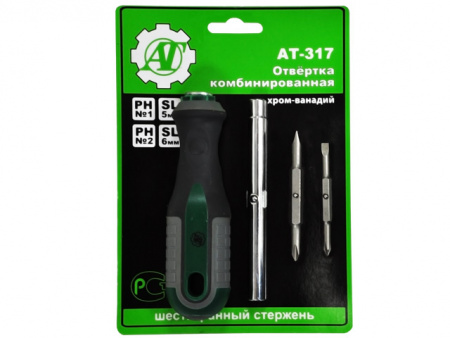 Отвертка комб.170мм., AT52317