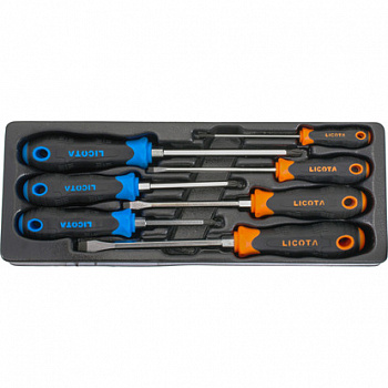 Набор отверток, 7 пр., в ложементе, ACK-384106