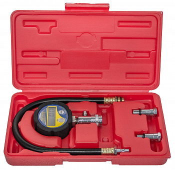 Компрессометр бензиновый LICOTA цифровой с гибкой насадкой, ATP-2205