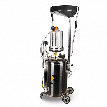 Установка для слива масла с колбой и щупами 80 л, RT-SS0582