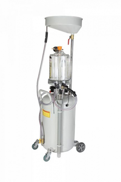 036015-80 Установка для слива масла с колбой и щупами 80 л