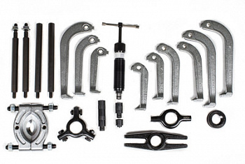 Съемник гидравлический, набор 25 предметов, ATB-1075