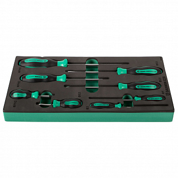 Набор отверток стандартных 8 предметов в ложементе EVA, 646255